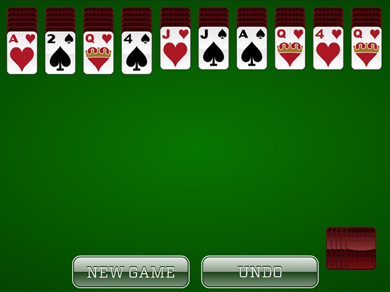 2 suit spider solitaire on solitr